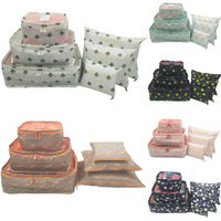 US 6Pcs Travel collection bag set