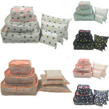 US 6Pcs Travel collection bag set