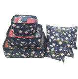US 6Pcs Travel collection bag set