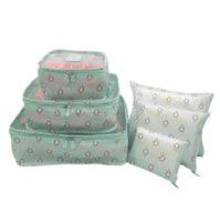 US 6Pcs Travel collection bag set