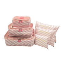 US 6Pcs Travel collection bag set