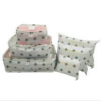 US 6Pcs Travel collection bag set